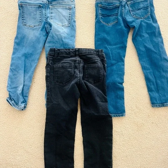 Lot girl size 4 and 5 jeggings from Lucky Brand, Old Nvy and Gap great condition - Picture 6 of 6